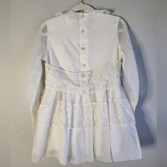 VINTAGE HANDMADE Dress size 4/5 - Picture 7 of 8